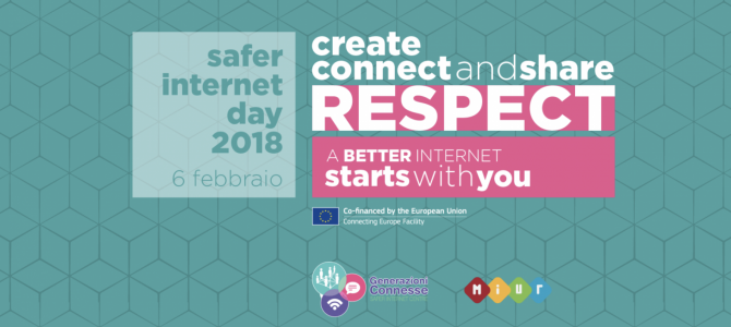 Safer Internet Day, “Crea, connetti e condividi il rispetto: un’internet migliore comincia con te”
